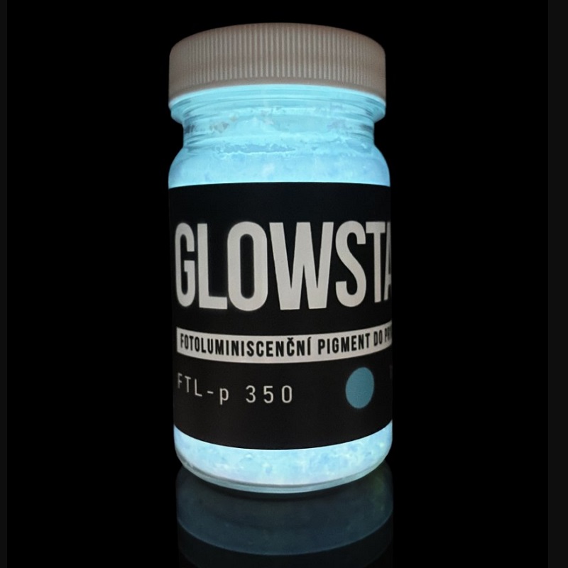 Fotoluminiscenční pigment modrý FTL-350